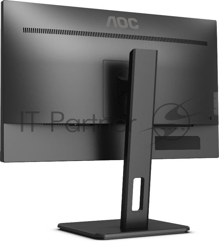 МОНИТОР 23.8 AOC 24P2C Black с поворотом экрана (IPS, 1920x1080, 75Hz, 4 ms, 178°/178°, 250 cd/m, 50M:1, +HDMI, +Displa