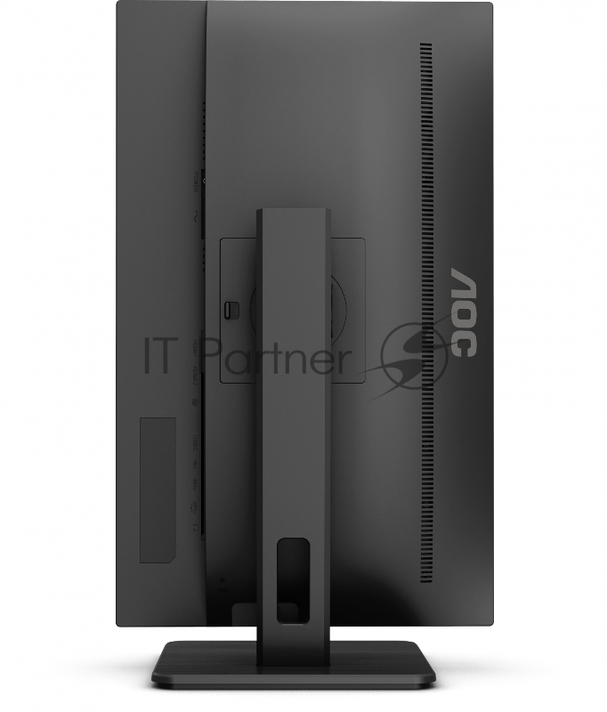 МОНИТОР 23.8 AOC 24P2C Black с поворотом экрана (IPS, 1920x1080, 75Hz, 4 ms, 178°/178°, 250 cd/m, 50M:1, +HDMI, +Displa