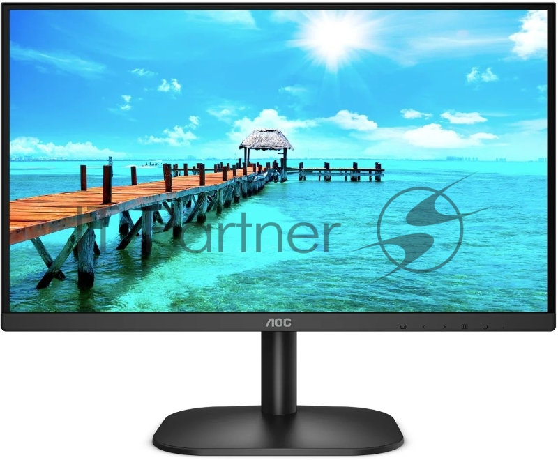 Монитор 23.8 AOC Value Line 24B2XDA/01 черный IPS LED 16:9 DVI HDMI M/M матовая 250cd 178гр/178гр 1920x1080 D-Sub FHD 2.7кг