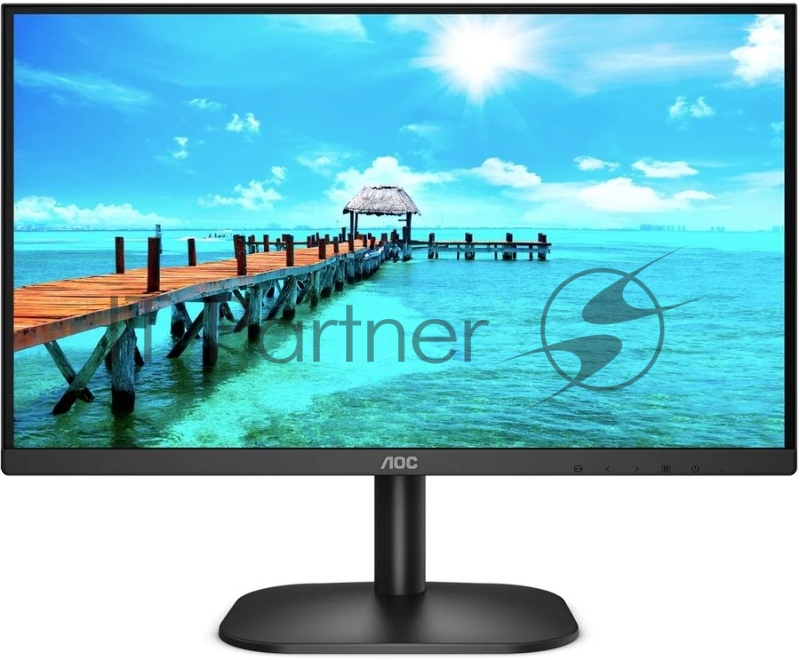 Монитор 23.8 AOC Value Line 24B2XDA/01 черный IPS LED 16:9 DVI HDMI M/M матовая 250cd 178гр/178гр 1920x1080 D-Sub FHD 2.7кг