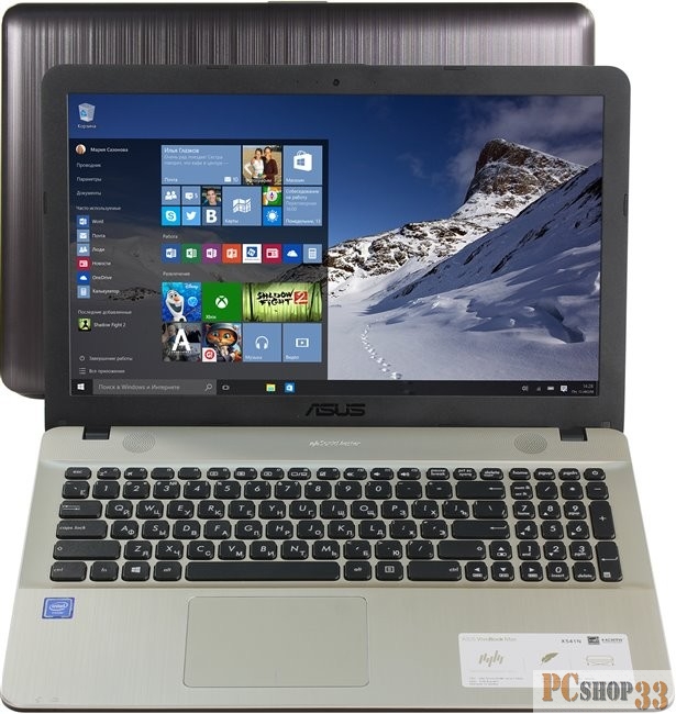 Ноутбук Asus X541NA 90NB0E81-M04050 Chocolate Black 15.6