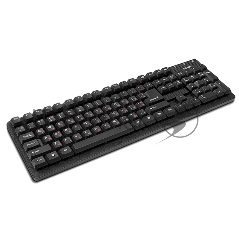 Клавиатура Keyboard SVEN Standard 301 USB чёрная SV-03100301UB