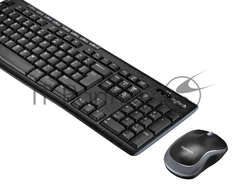 Клавиатура + мышь Logitech MK270 клав:черный мышь:черный USB беспроводная Multimedia