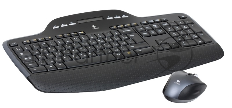Клавиатура + мышь Logitech MK270 клав:черный мышь:черный USB беспроводная Multimedia
