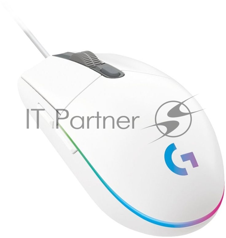 Мышь Logitech Mouse G102 LIGHTSYNC Gaming White Retail