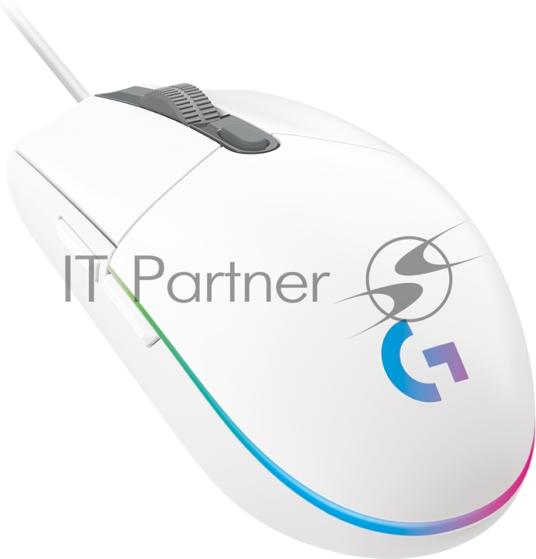 Мышь Logitech Mouse G102 LIGHTSYNC Gaming White Retail