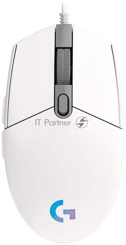 Мышь Logitech Mouse G102 LIGHTSYNC Gaming White Retail