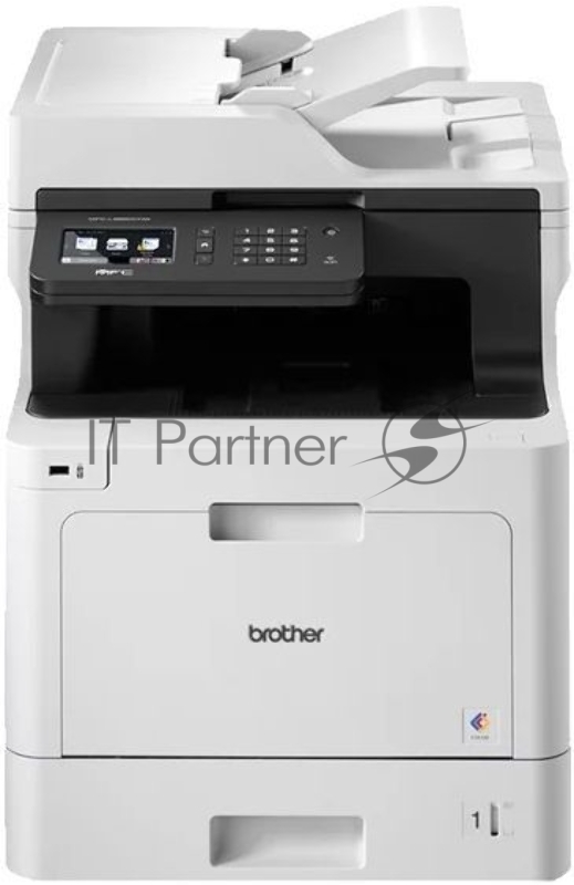 МФУ Brother MFC-L8690CDW, цветной лазерный A4 Duplex Net WiFi серый/черный