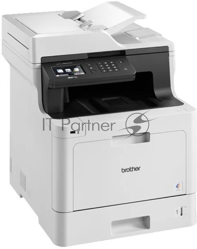 МФУ Brother MFC-L8690CDW, цветной лазерный A4 Duplex Net WiFi серый/черный