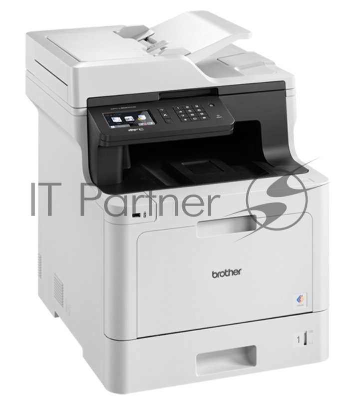 МФУ Brother MFC-L8690CDW, цветной лазерный A4 Duplex Net WiFi серый/черный