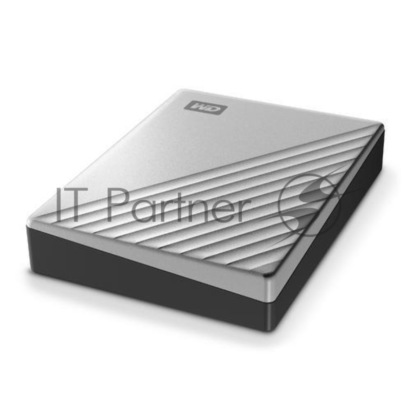 Внешний жёсткий диск WD My Passport Ultra WDBC3C0010BSL-WESN 1TB 2,5 USB 3.1/USB-C silver (E1B)
