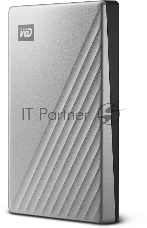 Внешний жёсткий диск WD My Passport Ultra WDBC3C0010BSL-WESN 1TB 2,5 USB 3.1/USB-C silver (E1B)