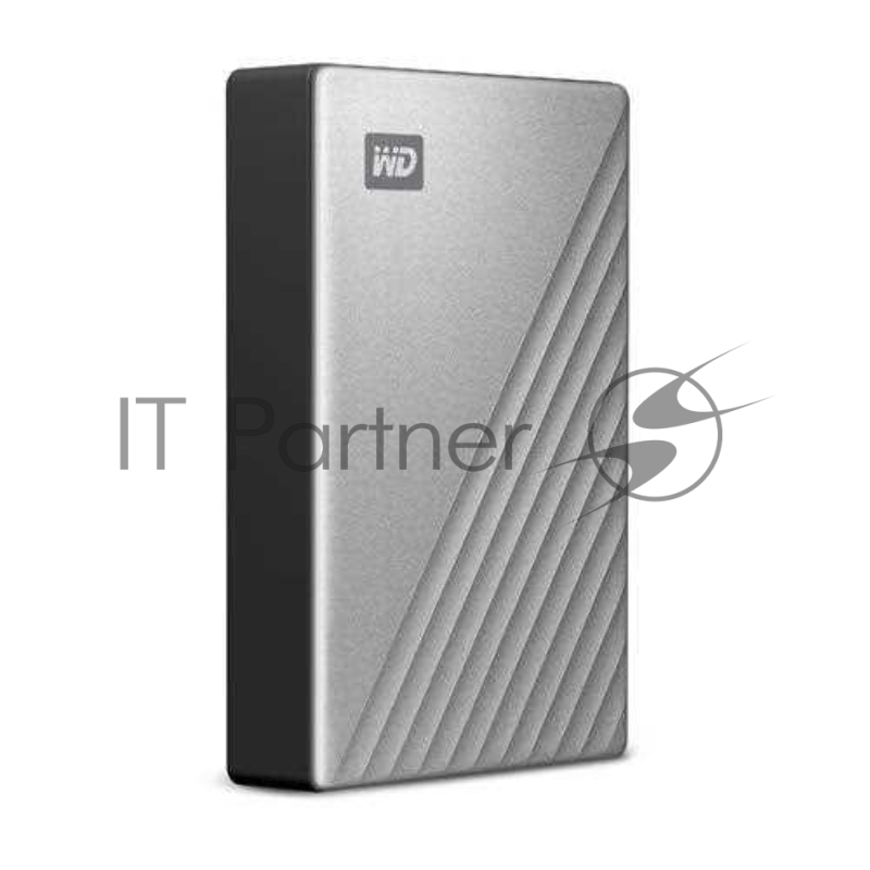 Внешний жёсткий диск WD My Passport Ultra WDBC3C0010BSL-WESN 1TB 2,5 USB 3.1/USB-C silver (E1B)