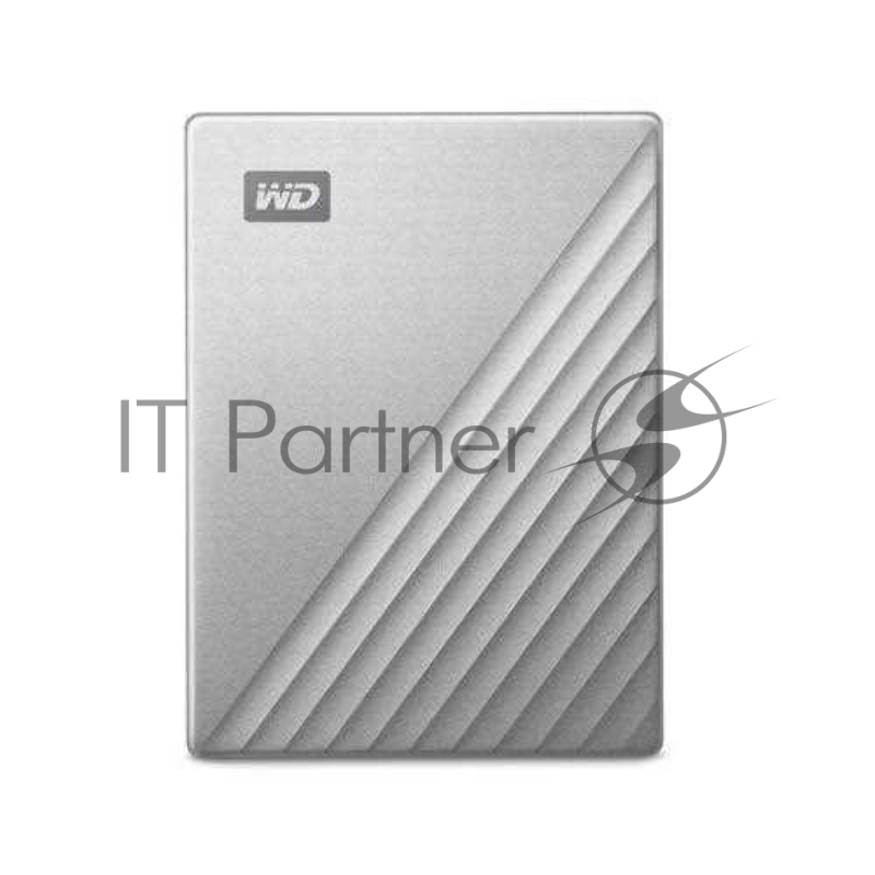 Внешний жёсткий диск WD My Passport Ultra WDBC3C0010BSL-WESN 1TB 2,5 USB 3.1/USB-C silver (E1B)