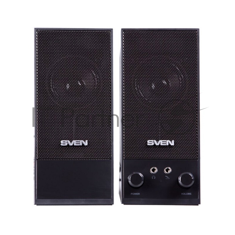 Колонки Sven SPS-604 2.0 черный 4Вт