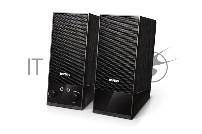Колонки Sven SPS-604 2.0 черный 4Вт