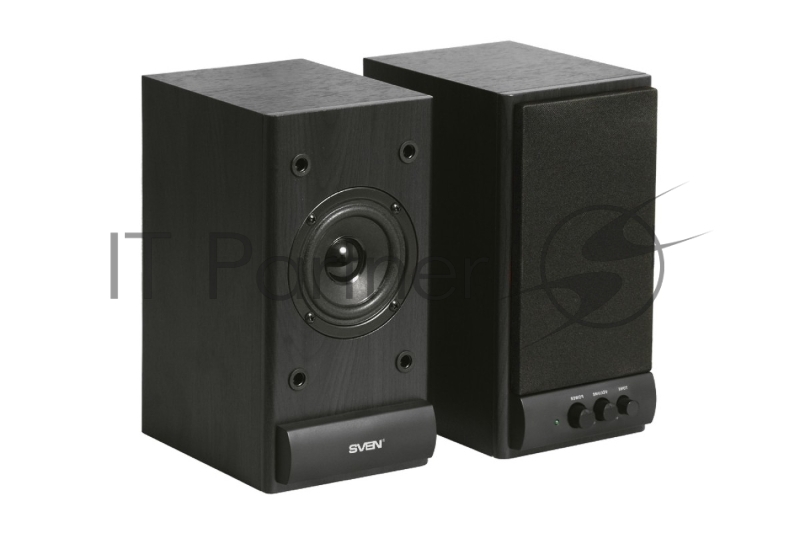 Колонки SVEN SPS-609, черный {2.0, 2 х 5 W RMS}