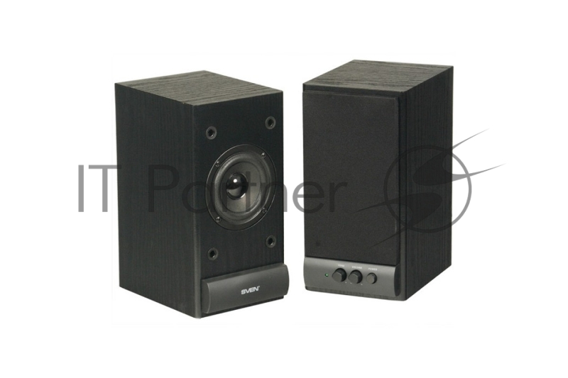 Колонки SVEN SPS-609, черный {2.0, 2 х 5 W RMS}