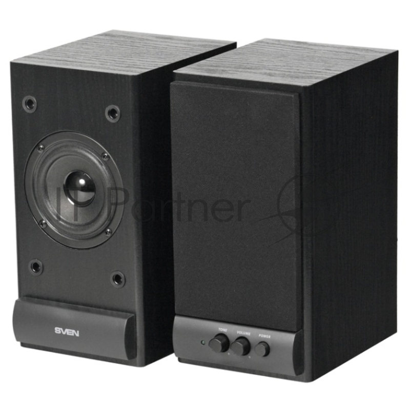 Колонки SVEN SPS-609, черный {2.0, 2 х 5 W RMS}