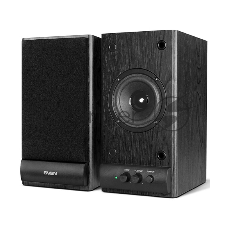 Колонки SVEN SPS-609, черный {2.0, 2 х 5 W RMS}