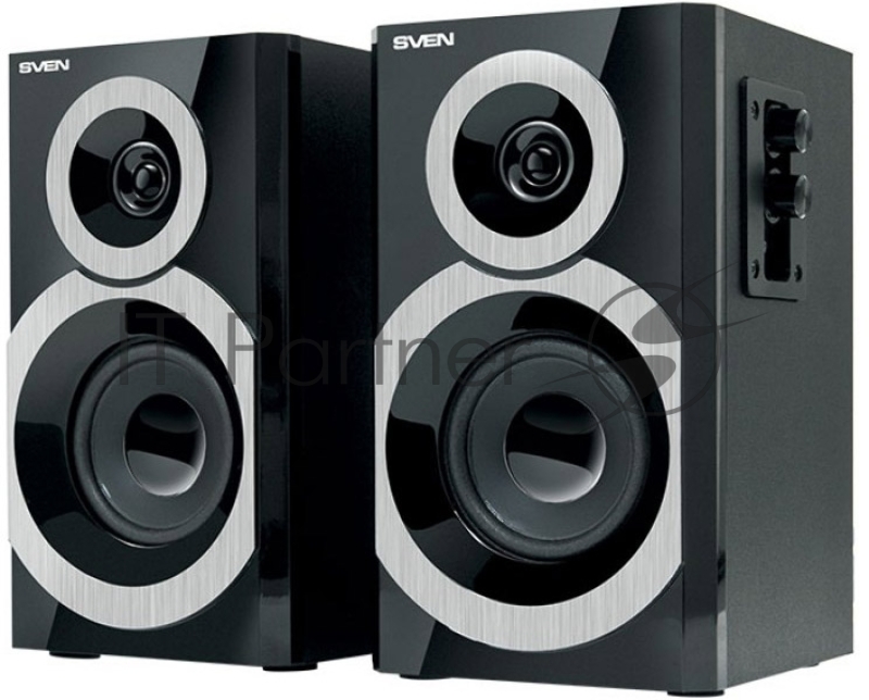 Колонки Sven SPS-619 2.0 черный 20Вт