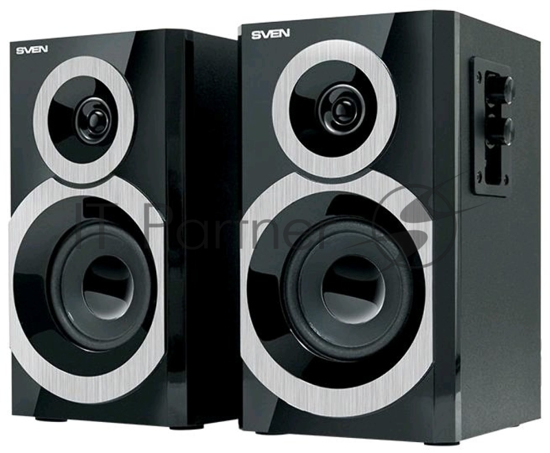 Колонки Sven SPS-619 2.0 черный 20Вт