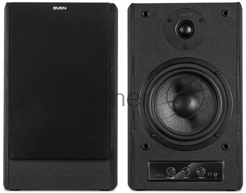 Колонки SVEN АС MC-30, черный (200 Вт, Bluetooth, пульт, Optical)