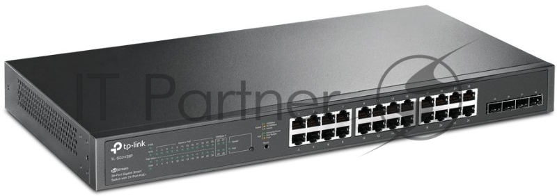 Коммутатор TP-Link TL-SG2428P JetStream гигабитный Smart коммутатор на 24 порта PoE+ и 4 SFP-слота SMB