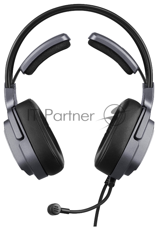 Наушники с микрофоном A4Tech Bloody G575 серый 2м мониторные USB оголовье (G575 USB/ GREY)