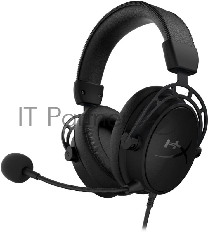 Наушники с микрофоном HyperX Cloud Alpha S Blackout черный 1м мониторные оголовье (HX-HSCAS-BK/WW)