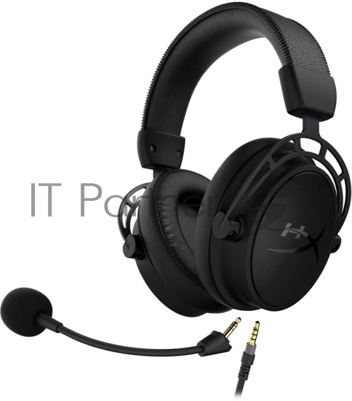 Наушники с микрофоном HyperX Cloud Alpha S Blackout черный 1м мониторные оголовье (HX-HSCAS-BK/WW)