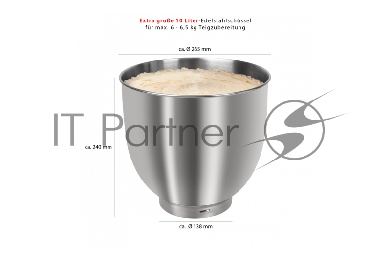 Кухонный комбайн Clatronic KM 3765 titan