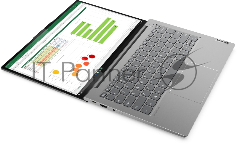 Ноутбук Lenovo Thinkbook 13s G2 ITL Core i7 1165G7/16Gb/SSD1Tb/Intel Iris Xe graphics/13.3/IPS/Touch/WQXGA (2560x1600)/Windows 10 Professional 64/grey/WiFi/BT/Cam