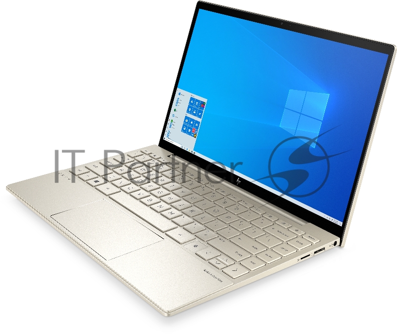 Ноутбук HP Envy 13-ba1042ur 13.3(1920x1080 IPS)/Intel Core i5 1135G7(2.4Ghz)/16384Mb/512PCIS Iris Xe /Cam/BT/WiFi/51WHr/war 1y/Pale Gold/WinHome + Fingerprint reader