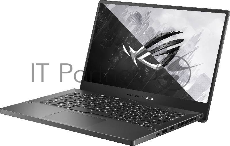 Ноутбук ASUS ROG GA401QE-K2156T +bag 14(2560x1440 (матовый, 120Hz) IPS)/AMD Ryzen 9 5900HS(3.1Ghz)/16384Mb/512PCIS GeForce RTX3050 Ti(4096Mb)/BT/WiFi/war 2y/1.7kg/Eclipse Gray AniMe Matrix version/W10