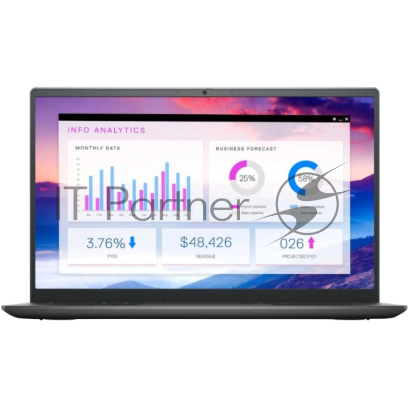 Ноутбук DELL Vostro 5410 Core i5-11320H 14.0, FHD, AG, Narrow Border, WVA 16GB 512GB SSD Intel® Iris Xe Graphics Backlit Kbrd 4C (54WHr) 1year Win 11 Home Titan Grey