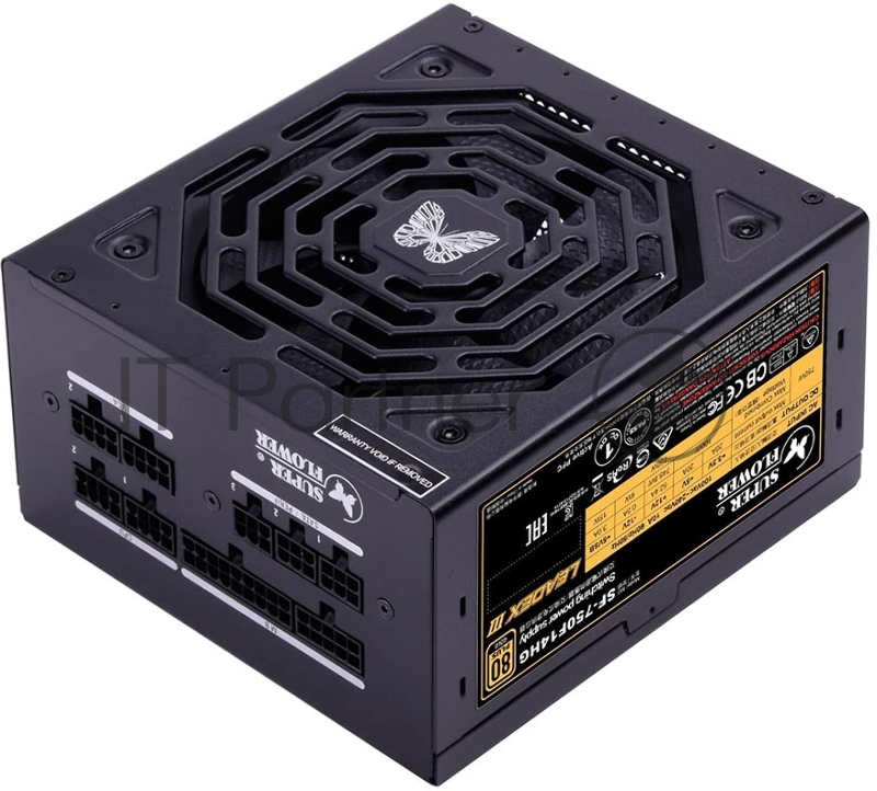 блок питания 750 Ватт Super Flower Power Supply Leadex Gold III, 750W, ATX, 130mm, 8xSATA, 4xPCI-E(6+2), APFC, 80+ Gold, Full Modular