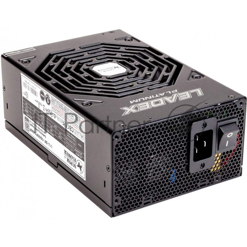 блок питания 1600 Ватт Super Flower Power Supply Leadex Platinum, 1600W, ATX, 140mm, 14xSATA, 5xPCI-E(6), 9xPCI-E(6+2), APFC, 80+ Platinum, Full Modular