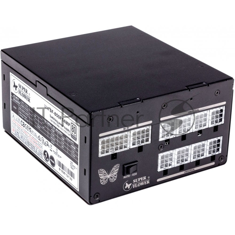 блок питания 850 Ватт Super Flower Power Supply Leadex Platinum, 850W, ATX, 135mm, 10xSATA, 4xPCI-E(6+2), APFC, 80+ Platinum, Full Modular