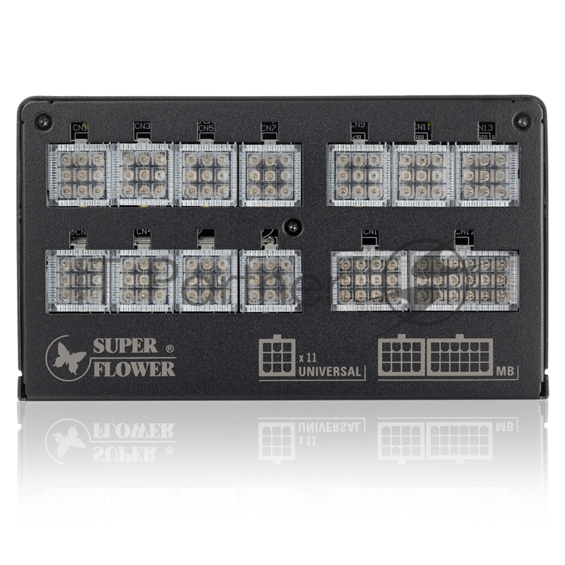 блок питания 1200 Ватт Super Flower Power Supply Leadex Platinum, 1200W, ATX, 135mm, 10xSATA, 8xPCI-E(6+2), APFC, 80+ Platinum, Full Modular
