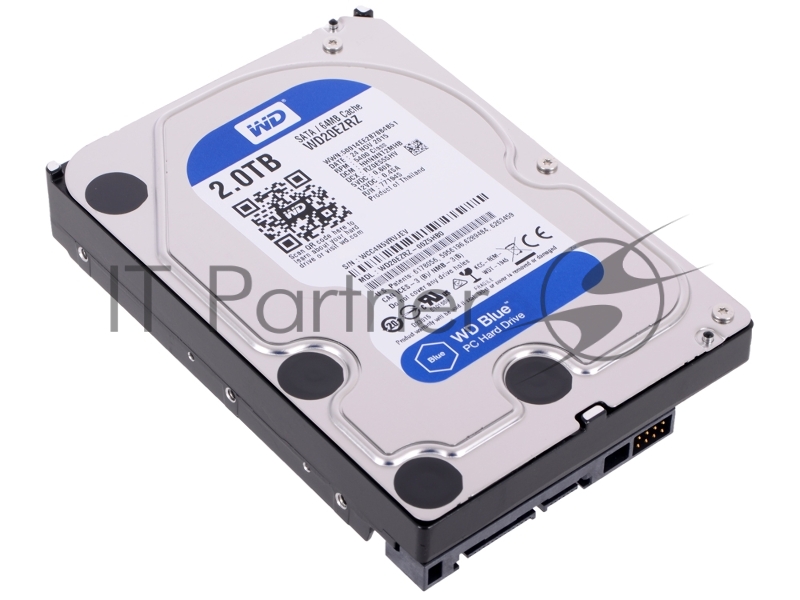Жесткий диск 2TB WD Caviar Blue (WD20EZRZ) {Serial ATA III, 5400 rpm, 64Mb buffer} 3.5