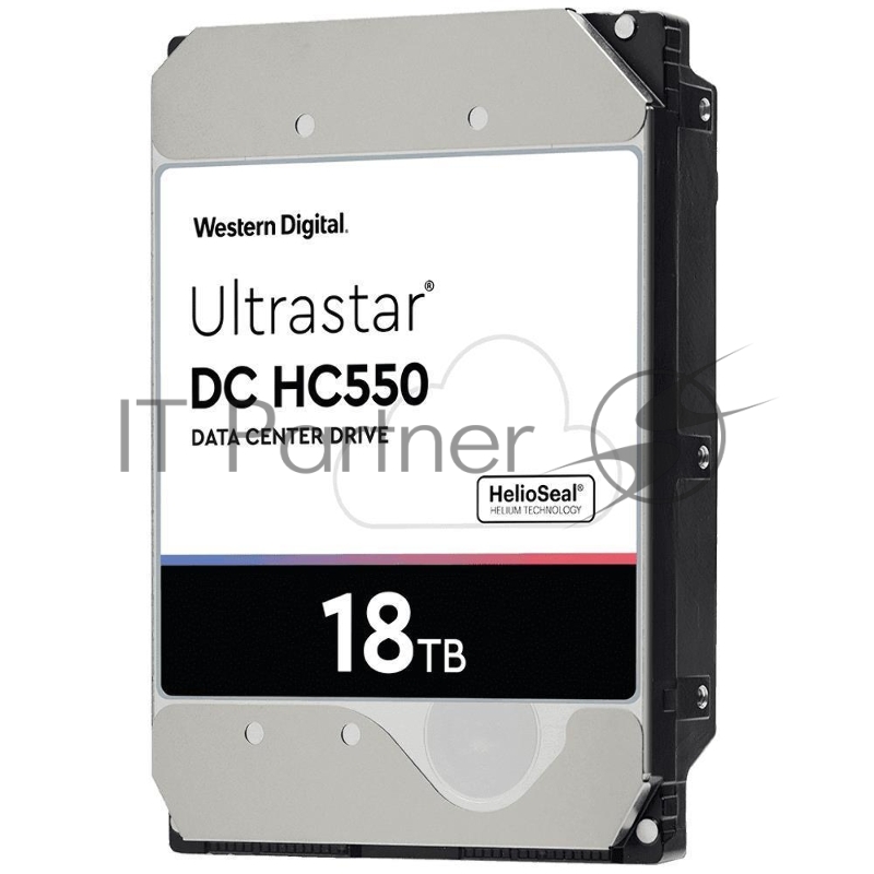 Жесткий диск Western Digital Original SATA-III 18Tb 0F38459 WUH721818ALE6L4 Ultrastar DC HC550 (7200rpm) 512Mb 3.5