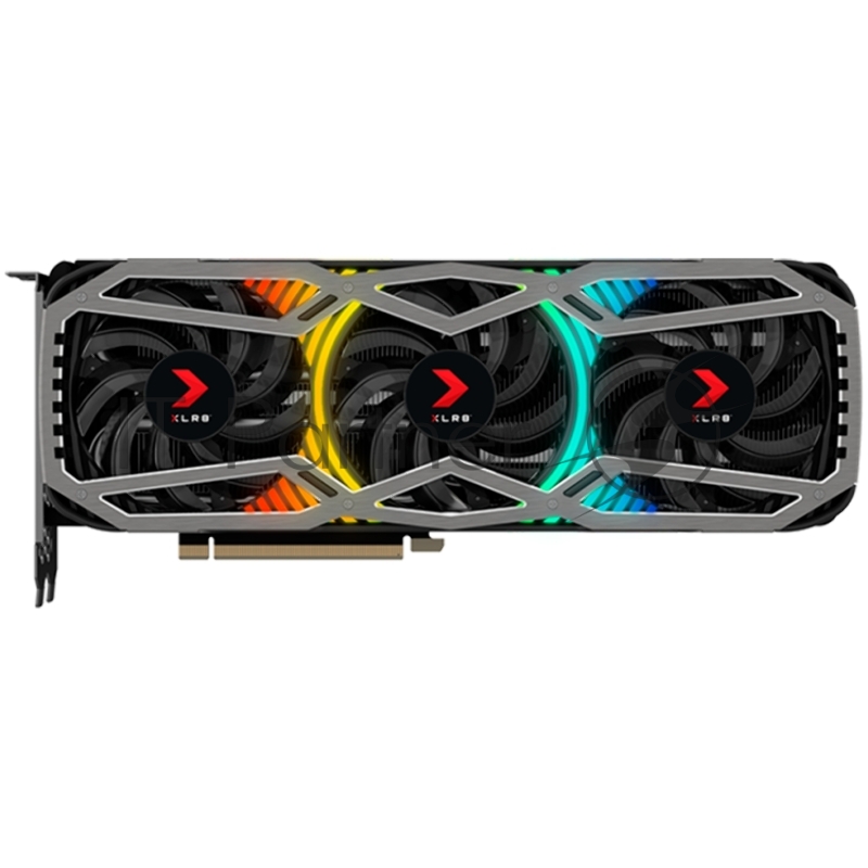 Видеокарта PNY Video Card NVIDIA GeForce RTX 3080 10GB XLR8 GAMING REVEL EPIC-X LHR, 320 bit GDDR6X, 1710MHz / 760GBps, DP x3, HDMI, 3 fan, 3 slot