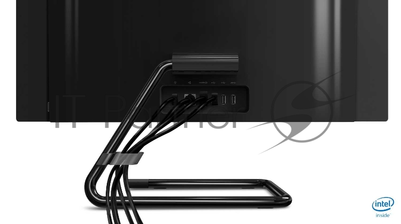 Моноблок Lenovo IdeaCentre AIO A340-24IGM 23.8(1920x1080 IPS)/Intel Pentium Silver J5040(2Ghz)/8192Mb/512SSDGb/DV UHD Graphics 605/BT/WiFi/war 1y/5.87kg/black/DOS + Клавиатура, мышь USB