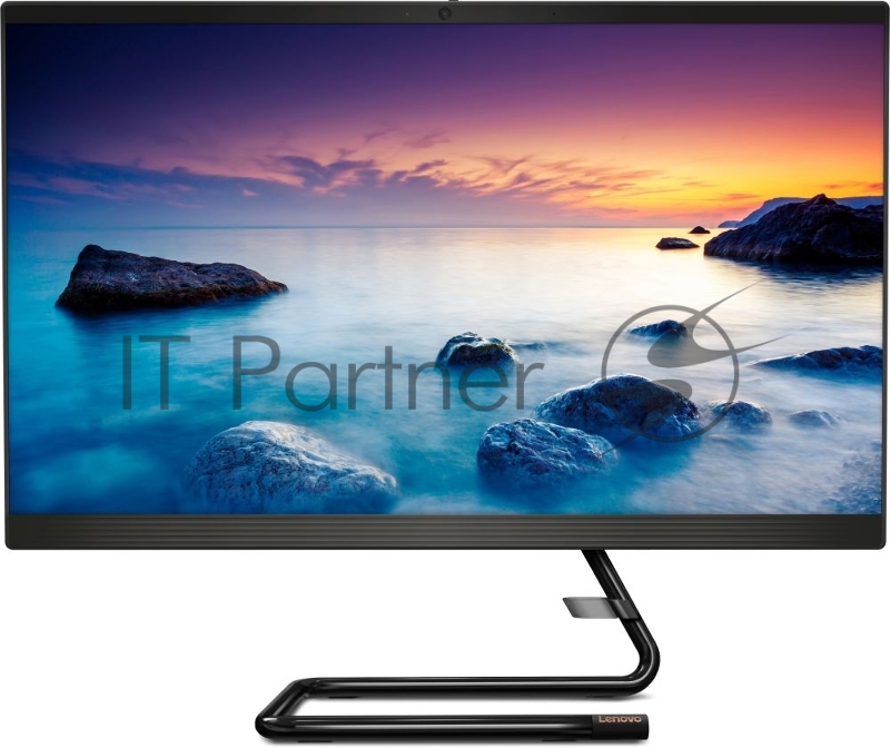 Моноблок Lenovo IdeaCentre AIO A340-24IGM 23.8(1920x1080 IPS)/Intel Pentium Silver J5040(2Ghz)/8192Mb/512SSDGb/DV UHD Graphics 605/BT/WiFi/war 1y/5.87kg/black/DOS + Клавиатура, мышь USB