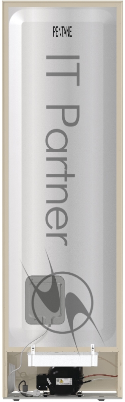 Холодильник GORENJE отдельностоящий, 60х200х59.2 см SN, N, ST, T 331л дисплей быстрое замораживание A++, NO FROST, светло-бежевый