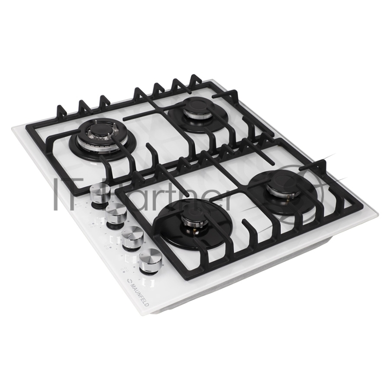 Газовая панель MAUNFELD EGHG.64.33CW/G/ • Тип: газовая 60см • Тип установки: независимая • Управление: фронтальное, переключатели поворотные • Нагревательный элемент: конфорка, 4шт • Мощность конфорок, Вт: 3000, 1700, 1700, 1000• Материал исполнения: