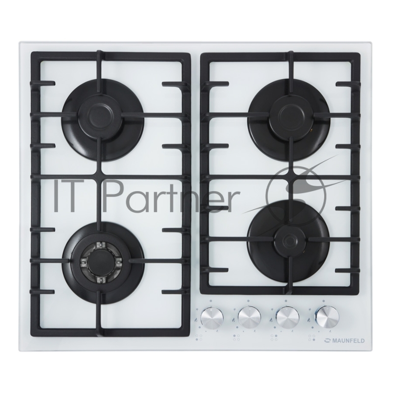Газовая панель MAUNFELD EGHG.64.33CW/G/ • Тип: газовая 60см • Тип установки: независимая • Управление: фронтальное, переключатели поворотные • Нагревательный элемент: конфорка, 4шт • Мощность конфорок, Вт: 3000, 1700, 1700, 1000• Материал исполнения: