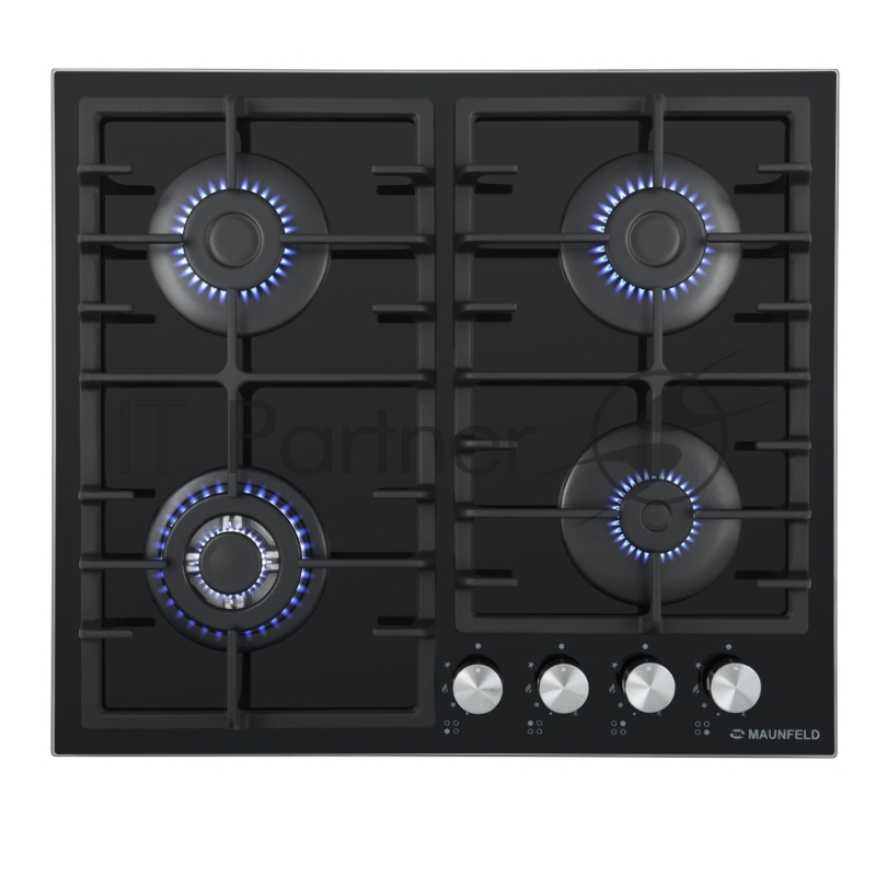 Газовая панель MAUNFELD EGHG.64.33CB/G Газовая панель MAUNFELD EGHG.64.33CB/G/ • Тип: газовая 60см • Тип установки: независимая • Управление: фронтальное, переключатели поворотные • Нагревательный элемент: конфорка, 4шт • Мощность конфорок, Вт: 3000,