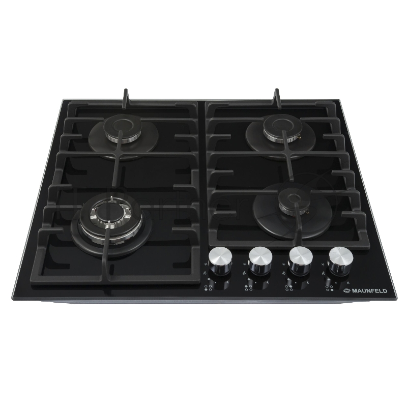 Газовая панель MAUNFELD EGHG.64.33CB/G Газовая панель MAUNFELD EGHG.64.33CB/G/ • Тип: газовая 60см • Тип установки: независимая • Управление: фронтальное, переключатели поворотные • Нагревательный элемент: конфорка, 4шт • Мощность конфорок, Вт: 3000,